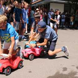 Ausgelassene Stimmung beim Abi-Streich Ausgelassene Stimmung beim Abi-Streich