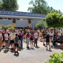 Ausgelassene Stimmung beim Abi-Streich Ausgelassene Stimmung beim Abi-Streich