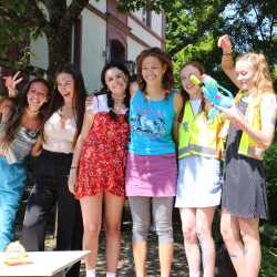 Ausgelassene Stimmung beim Abi-Streich Ausgelassene Stimmung beim Abi-Streich