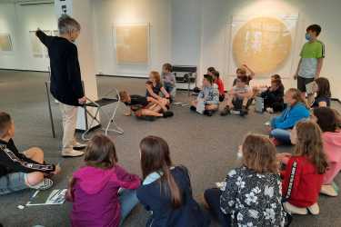 Begegnung mit einer Künstlerin Begegnung mit einer Künstlerin