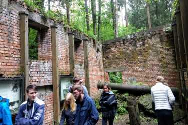 Besuch des Gedenkpfads Eckerwald Besuch des Gedenkpfads Eckerwald