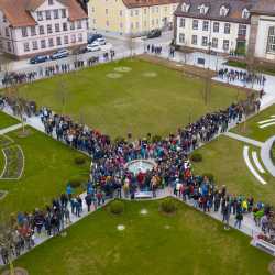 Brunnen am Zinzendorfplatz eingeweiht Brunnen am Zinzendorfplatz eingeweiht