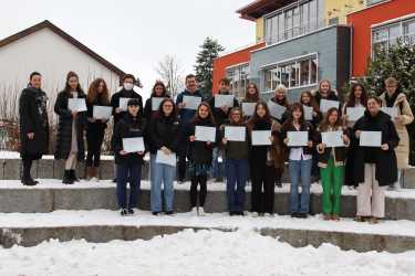DELF-Diplom für 29 Schülerinnen und Schüler