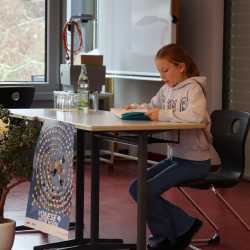 Eline Ruf (6c) gewinnt Vorlesewettbewerb Eline Ruf (6c) gewinnt Vorlesewettbewerb