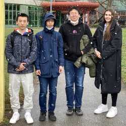 Erster Platz beim Tag der Mathematik für Yangjun Wang Erster Platz beim Tag der Mathematik für Yangjun Wang