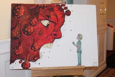 Film über die Streetart-Kunstausstellung in Zeiten der Coronavirus-Pandemie Film über die Streetart-Kunstausstellung in Zeiten der Coronavirus-Pandemie