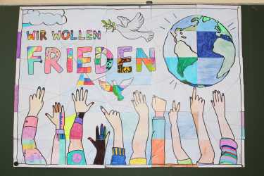 Flagge zeigen für den Frieden Flagge zeigen für den Frieden