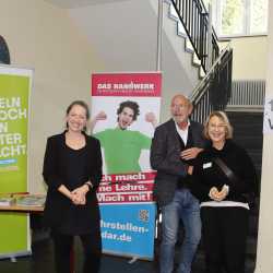 Gelungener Auftakt zur neuen Berufsfindungsmesse Gelungener Auftakt zur neuen Berufsfindungsmesse