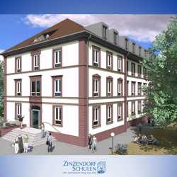 Große Lernlandschaft unter aufgestocktem Dach Große Lernlandschaft unter aufgestocktem Dach