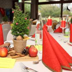 Weihnachtliche Vorfreude im Kreis von Familie und Freunden Weihnachtliche Vorfreude im Kreis von Familie und Freunden