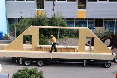 Der Dachstuhl kommt Der Dachstuhl kommt