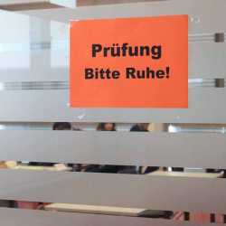 Halbzeit im Prüfungsmarathon Halbzeit im Prüfungsmarathon