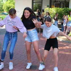 Ausgelassene Stimmung beim Abi-Streich Ausgelassene Stimmung beim Abi-Streich