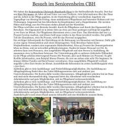 AES in der Realschule: 8Rb besucht Christoph-Blumhardt-Haus AES in der Realschule: 8Rb besucht Christoph-Blumhardt-Haus