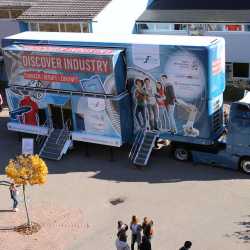 Discover-Industry-Truck zu Besuch in Königsfeld  Discover-Industry-Truck zu Besuch in Königsfeld
