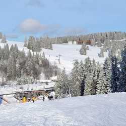 Siebtklässler haben Spaß im Schnee Siebtklässler haben Spaß im Schnee