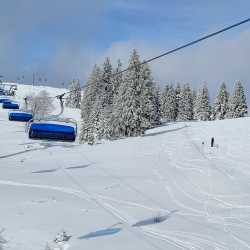 Siebtklässler haben Spaß im Schnee Siebtklässler haben Spaß im Schnee