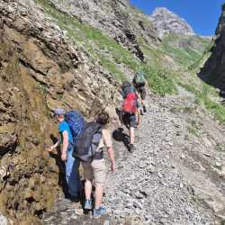 Drei Tage, Glaziallandschaften, Höhenmeter und Döner Drei Tage, Glaziallandschaften, Höhenmeter und Döner
