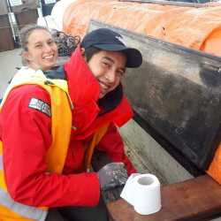 Hanna segelt über den Atlantik Hanna segelt über den Atlantik