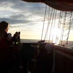 Hanna segelt über den Atlantik Hanna segelt über den Atlantik