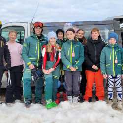 Jugend trainiert: 1. Platz auf der Piste Jugend trainiert: 1. Platz auf der Piste