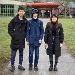 Erster Platz beim Tag der Mathematik für Yangjun Wang Erster Platz beim Tag der Mathematik für Yangjun Wang