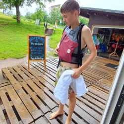 Paddeln bei schönstem Regenwetter Paddeln bei schönstem Regenwetter