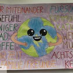 Wahlfach Streetart beschäftigt sich mit Weisheiten Wahlfach Streetart beschäftigt sich mit Weisheiten