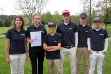Zinzendorf-Golfer im Landesfinale bei Jugend trainiert für Olympia