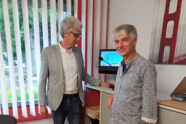 Mini-Abschlussgottesdienst über die Sprechanlage Mini-Abschlussgottesdienst über die Sprechanlage