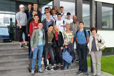 Berufsfachschüler besuchen Aldi-Logistikzentrum Berufsfachschüler besuchen Aldi-Logistikzentrum