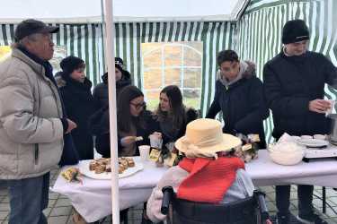 AES-Gruppe auf dem Nikolausmarkt im CBH