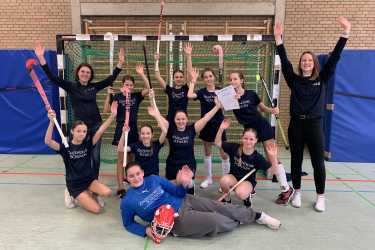 Jugend trainiert für Olympia: Hallenhockey-Spielerinnen eine Runde weiter Jugend trainiert für Olympia: Hallenhockey-Spielerinnen eine Runde weiter