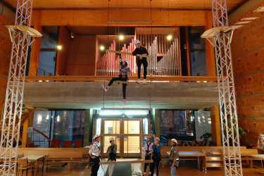 Kletter-AG besucht die Kletterkirche in Bad Dürrheim Kletter-AG besucht die Kletterkirche in Bad Dürrheim