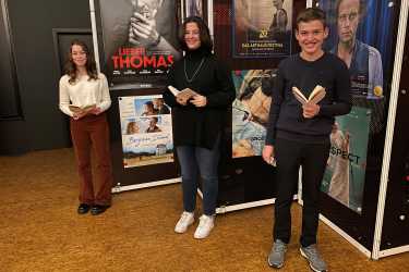 Theater AG liest im Kino Theater AG liest im Kino
