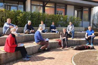 Schulleiter-Konferenz unter freiem Himmel Schulleiter-Konferenz unter freiem Himmel