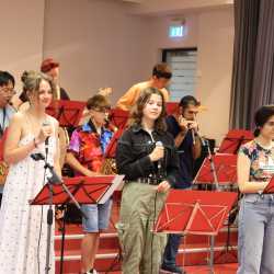 Junge Musikerinnen und Musiker überzeugen bei Sommerserenade Junge Musikerinnen und Musiker überzeugen bei Sommerserenade