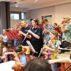 Junge Musikerinnen und Musiker überzeugen bei Sommerserenade