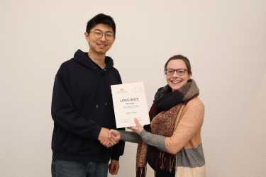 Landeswettbewerb Mathematik: Minkai Wei eine Runde weiter Landeswettbewerb Mathematik: Minkai Wei eine Runde weiter