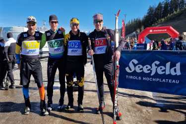 Langlauf-Senioren-WM: Silber für deutsche Staffel mit Br. Moll Langlauf-Senioren-WM: Silber für deutsche Staffel mit Br. Moll