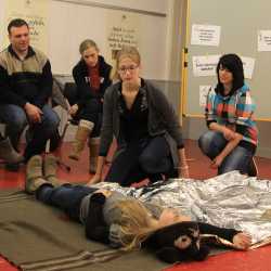 Neue Schulsanitäter in Ausbildung Neue Schulsanitäter in Ausbildung