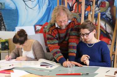 Neues Profilfach am Zinzendorfgymnasium: Neben Sprachen und Naturwissenschaften jetzt auch Kunst möglich