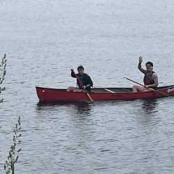 Paddeln bei schönstem Regenwetter Paddeln bei schönstem Regenwetter