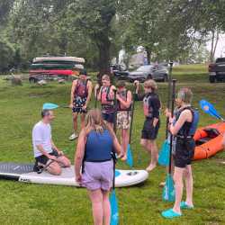 Paddeln bei schönstem Regenwetter Paddeln bei schönstem Regenwetter