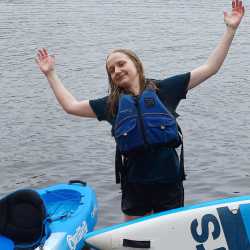 Paddeln bei schönstem Regenwetter Paddeln bei schönstem Regenwetter