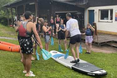 Paddeln bei schönstem Regenwetter Paddeln bei schönstem Regenwetter