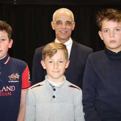 Schüler beim Neujahrsempfang geehrt Schüler beim Neujahrsempfang geehrt