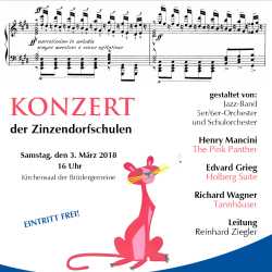 Schulkonzert mit Wagner, Mancini und Fats Domino Schulkonzert mit Wagner, Mancini und Fats Domino