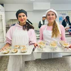 Tag der Schulverpflegung: Einblick in die Großküche Tag der Schulverpflegung: Einblick in die Großküche