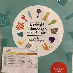 Tag der Schulverpflegung im Zeichen der Lebensmittelverschwendung Tag der Schulverpflegung im Zeichen der Lebensmittelverschwendung